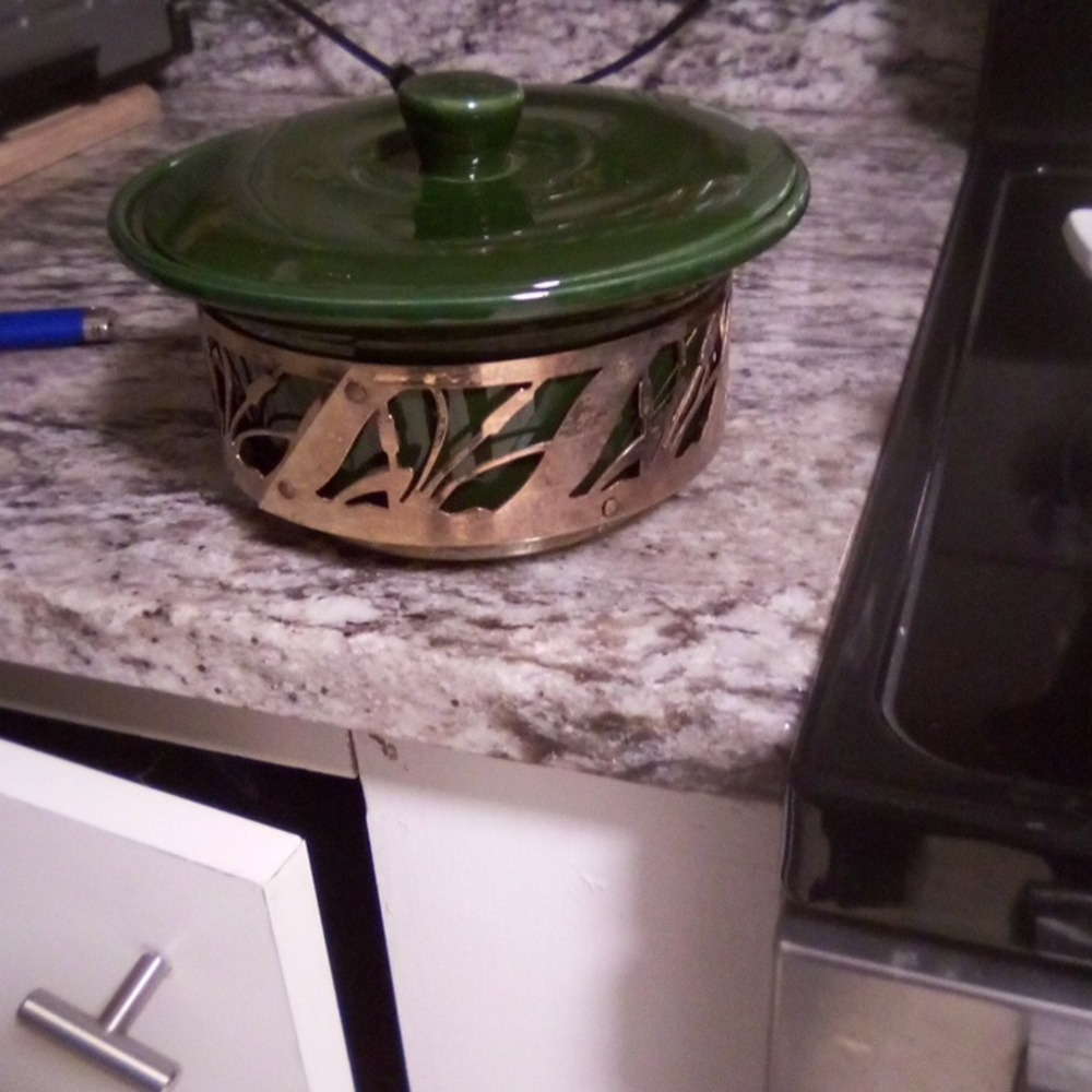 Vintage casserole serving dish